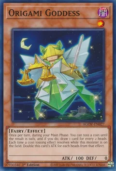 Origami Goddess AGOV-EN027