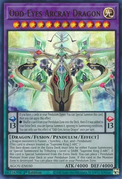 Odd-Eyes Arcray Dragon AGOV-EN030