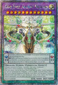 Odd-Eyes Arcray Dragon (Quarter Century Secret Rare) AGOV-EN030