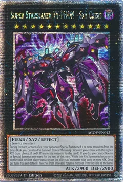 Super Starslayer TY-PHON - Sky Crisis (Quarter Century Secret Rare) AGOV-EN042