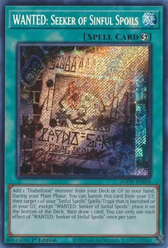 WANTED: Seeker of Sinful Spoils AGOV-EN054