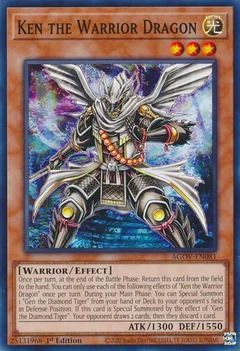 Ken the Warrior Dragon AGOV-EN081