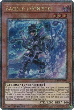 Backup @Ignister (Quarter Century Secret Rare) ALIN-EN002
