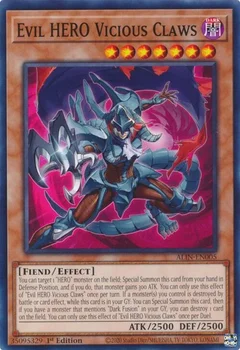 Evil HERO Vicious Claws ALIN-EN005