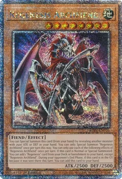 Regenesis Archfiend (Quarter Century Secret Rare) ALIN-EN016