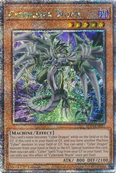 Cyberdark Wurm (Quarter Century Secret Rare) ALIN-EN027