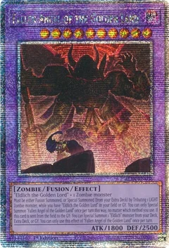 Fallen Angel of the Golden Land (Quarter Century Secret Rare) ALIN-EN036