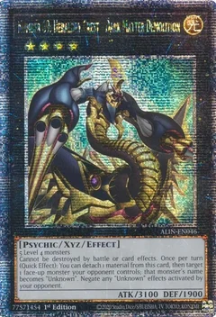 Number 69: Heraldry Crest - Dark Matter Demolition (Quarter Century Secret Rare) ALIN-EN046
