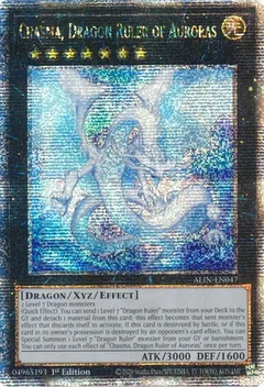 Chasma, Dragon Ruler of Auroras (Quarter Century Secret Rare) ALIN-EN047