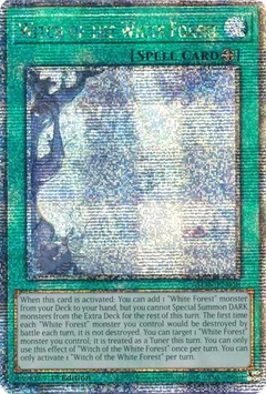 Witch of the White Forest (Quarter Century Secret Rare) ALIN-EN058