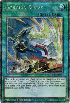 Gordian Slicer (Quarter Century Secret Rare) ALIN-EN066