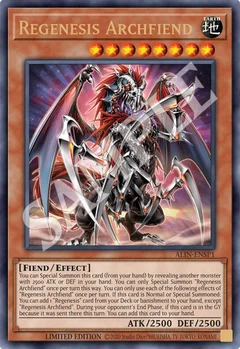 Regenesis Archfiend (ALIN-ENSP1) Limited ALIN-ENSP1