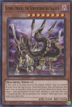 Gizmek Orochi, the Serpentron Sky Slasher AMDE-EN048