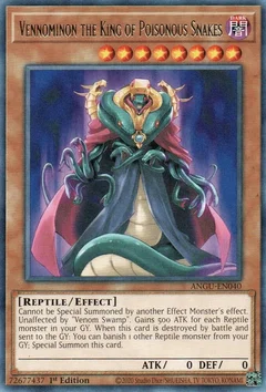 Vennominon the King of Poisonous Snakes ANGU-EN040