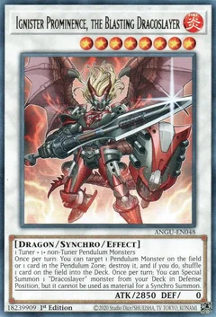 Ignister Prominence, the Blasting Dracoslayer ANGU-EN048