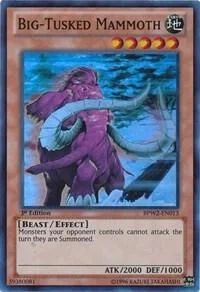 Big-Tusked Mammoth BPW2-EN013