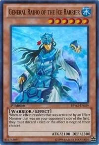 General Raiho of the Ice Barrier BPW2-EN039