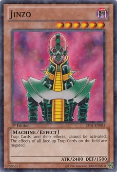 Jinzo (Starfoil) 1st Edition BP01-EN003