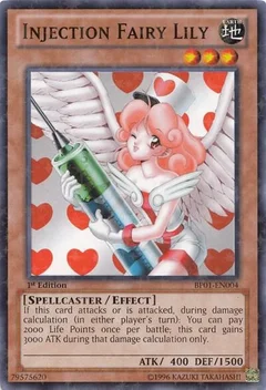 Injection Fairy Lily (Starfoil) 1st Edition BP01-EN004