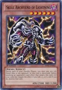 Skull Archfiend of Lightning 1st Edition BP01-EN006
