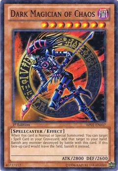 Dark Magician of Chaos (Starfoil) 1st Edition BP01-EN007