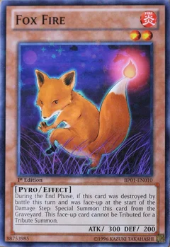 Fox Fire (Starfoil) 1st Edition BP01-EN010