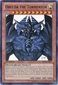 Obelisk the Tormentor 1st Edition BP01-EN021