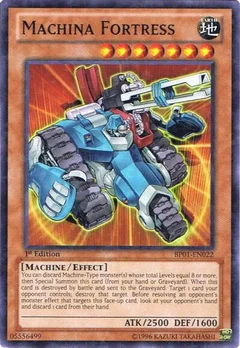 Machina Fortress (Starfoil) Unlimited BP01-EN022