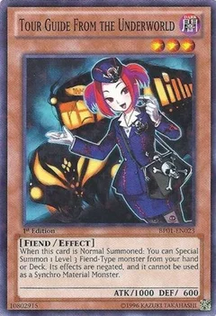 Tour Guide From the Underworld (Starfoil) 1st Edition BP01-EN023