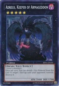 Adreus, Keeper of Armageddon Unlimited BP01-EN030