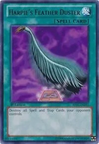 Harpie's Feather Duster Unlimited BP01-EN035
