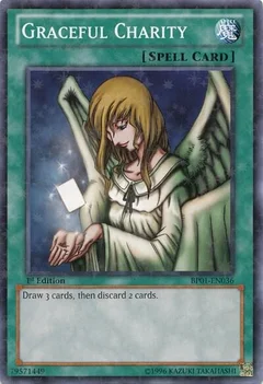 Graceful Charity (Starfoil) 1st Edition BP01-EN036