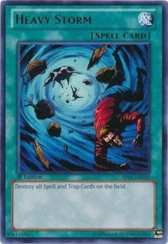 Heavy Storm (Starfoil) 1st Edition BP01-EN038