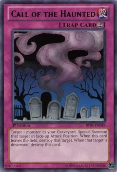 Call of the Haunted (Starfoil) Unlimited BP01-EN049