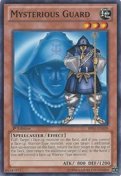 Mysterious Guard (Starfoil) 1st Edition BP01-EN058