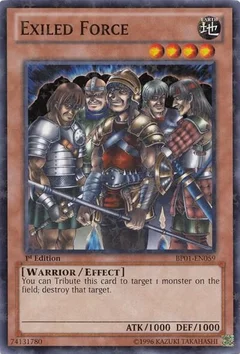 Exiled Force (Starfoil) Unlimited BP01-EN059