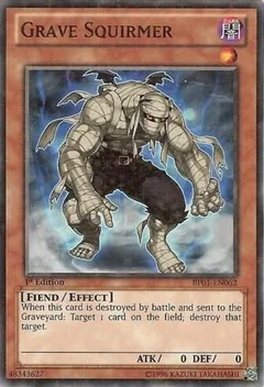 Grave Squirmer (Starfoil) 1st Edition BP01-EN062