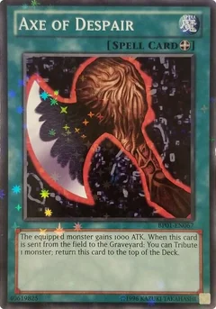 Axe of Despair (Starfoil) Unlimited BP01-EN067