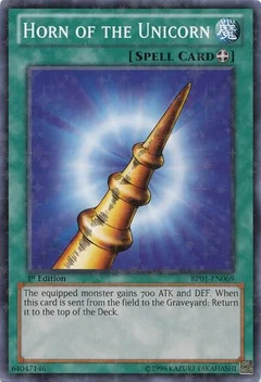 Horn of the Unicorn (Starfoil) Unlimited BP01-EN069