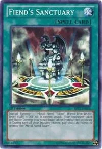Fiend's Sanctuary 1st Edition BP01-EN076