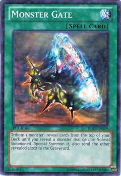 Monster Gate (Starfoil) 1st Edition BP01-EN079