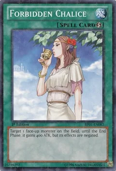 Forbidden Chalice (Starfoil) Unlimited BP01-EN082