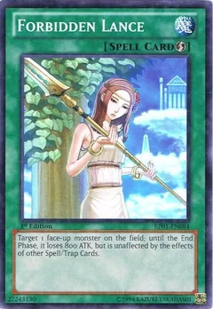 Forbidden Lance (Starfoil) Unlimited BP01-EN084
