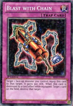 Blast with Chain (Starfoil) 1st Edition BP01-EN093