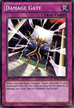 Damage Gate (Starfoil) 1st Edition BP01-EN109