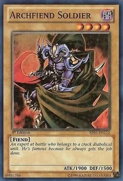Archfiend Soldier (Starfoil) Unlimited BP01-EN112