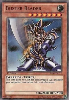 Buster Blader (Starfoil) 1st Edition BP01-EN117