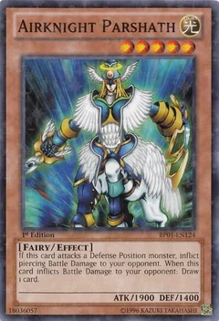 Airknight Parshath (Starfoil) 1st Edition BP01-EN124