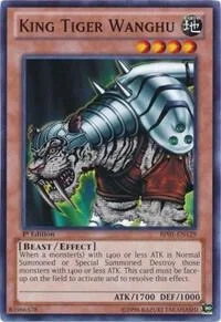 King Tiger Wanghu Unlimited BP01-EN129