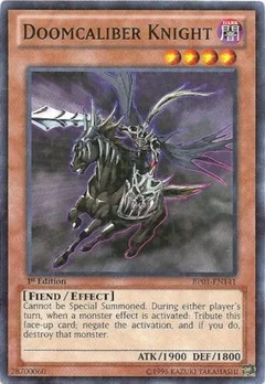 Doomcaliber Knight (Starfoil) Unlimited BP01-EN141